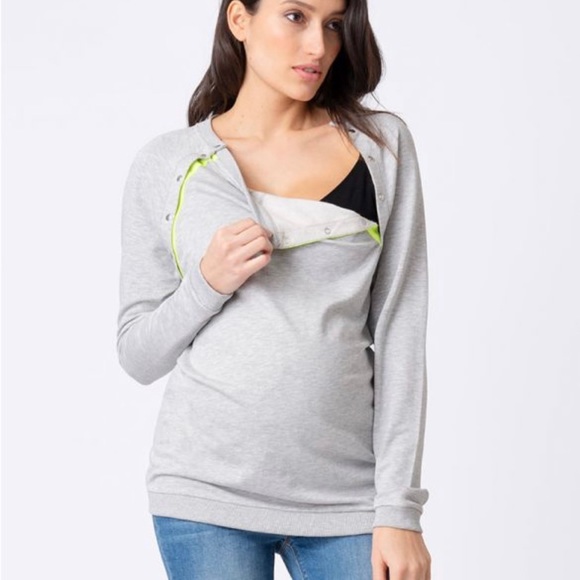 Seraphine nursing sweatshirt - Picture 2 of 7